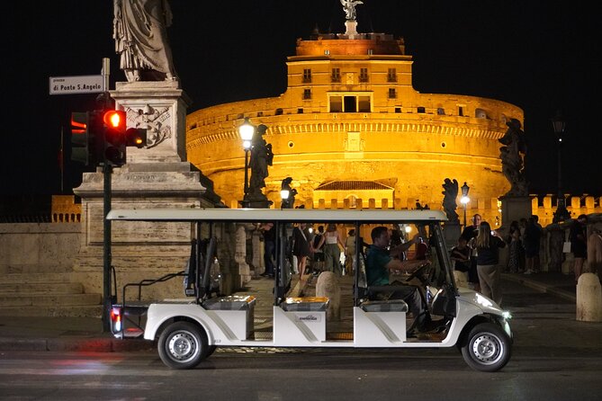 Nocturnal Rome Golf Cart Tour - Quick highlights
