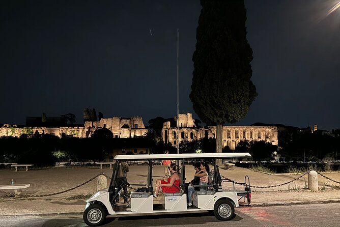 Nocturnal Rome Golf Cart Tour - Teatro di Marcello and the “model for what came next” moment