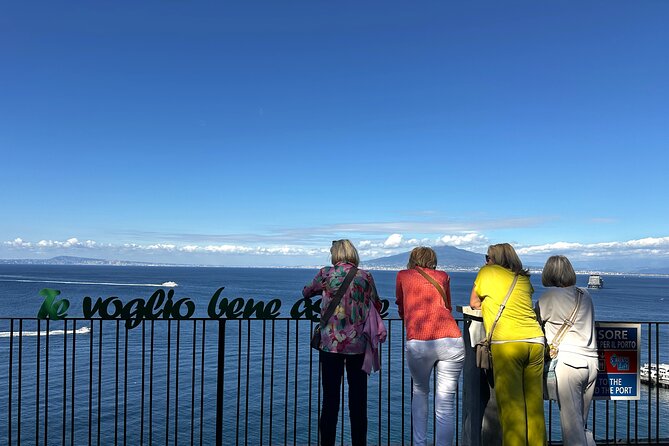 Old Town Sorrento Food Tour with 6+ Amalfitan Food Tastings - Villa Comunale di Sorrento: gardens, terraces, and Gulf-of-Naples views