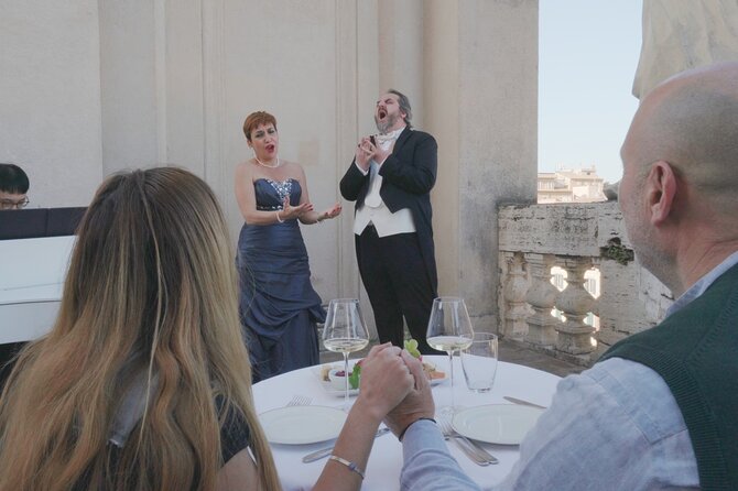 Open Air Opera Concert with Terrace aperitivo over Navona square - After the concert: guided access to La Grande Bellezza rooftop