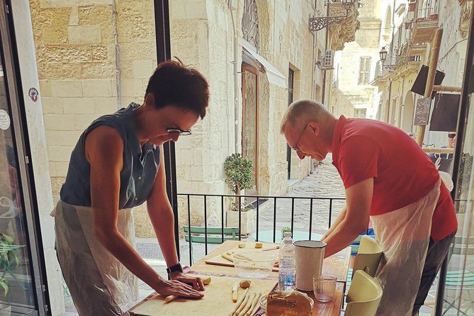 Orecchiette Cooking Class and Wine Pairing in Lecce - Eating your way through the class: what’s included and what to expect