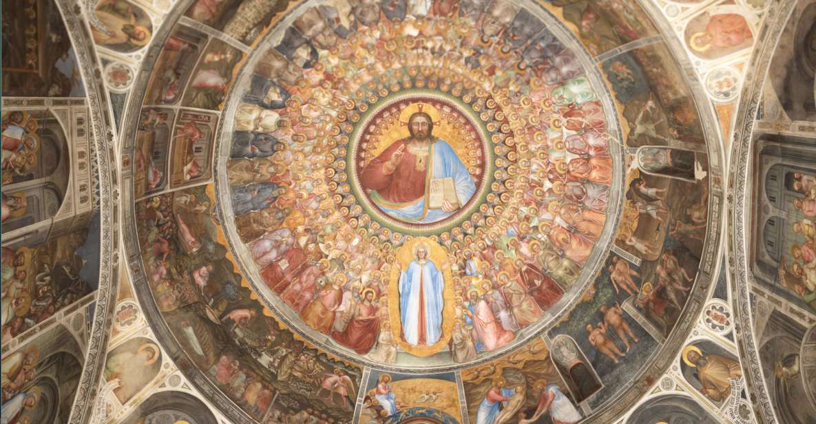 Padova: Baptistery of the Cathedral & Museum of the Diocese - The story on the walls: Genesis to Revelation, then Paradise