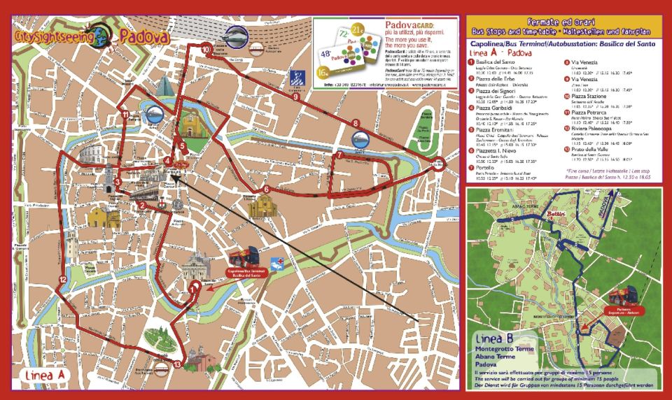 Padua Hop-on Hop-off Tour: 24-Hour Ticket - Open-Top Bus Views: The Easy Way to Get Oriented