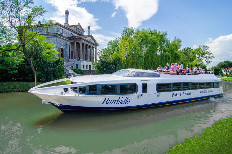 Padua to Venice Boat Cruise of the Brenta Riviera - A day of palaces on the Burchiello route