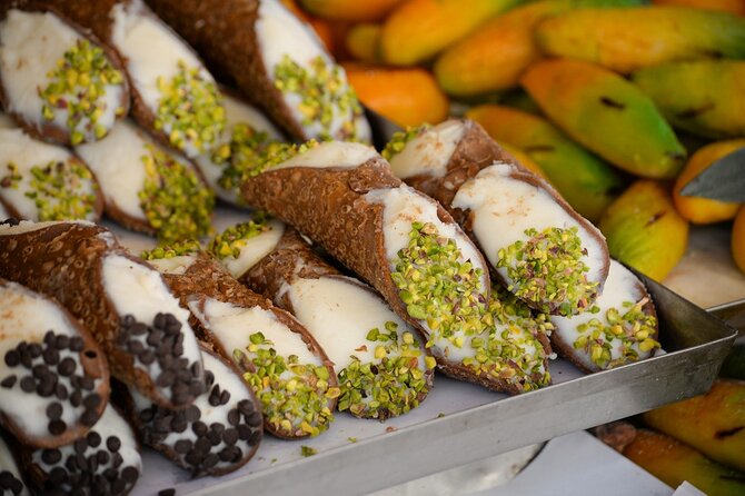Palermo Evening Food & Wine Tour with Eating Europe - Pasticceria Costa: cannolo since 1960 to close the loop