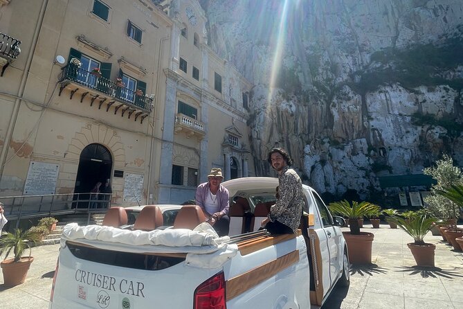 Palermo: Grand Tour in CruiserCar - Palermo Cathedral, Quattro Canti, and Piazza Pretoria: three big visuals in one flow