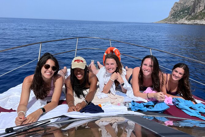Palermo Half Day Boat Tour with Palermo Experiences - The brunch spread: panelle, arancini, sfincione, and friends