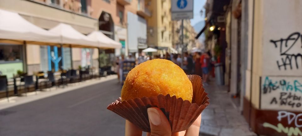 Palermo Sicilian Street Food Tour: Small Group with a Local - The Middle Bite: Sfincione and Arancina Moment