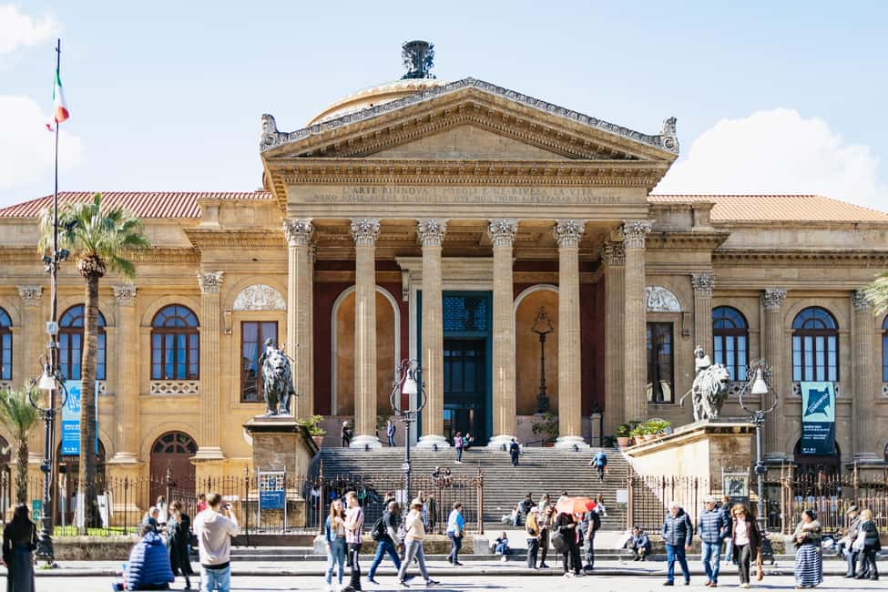 Palermo: Street Food and History Walking Tour - Opera dei Pupi and Teatro Massimo: the early walk before the food