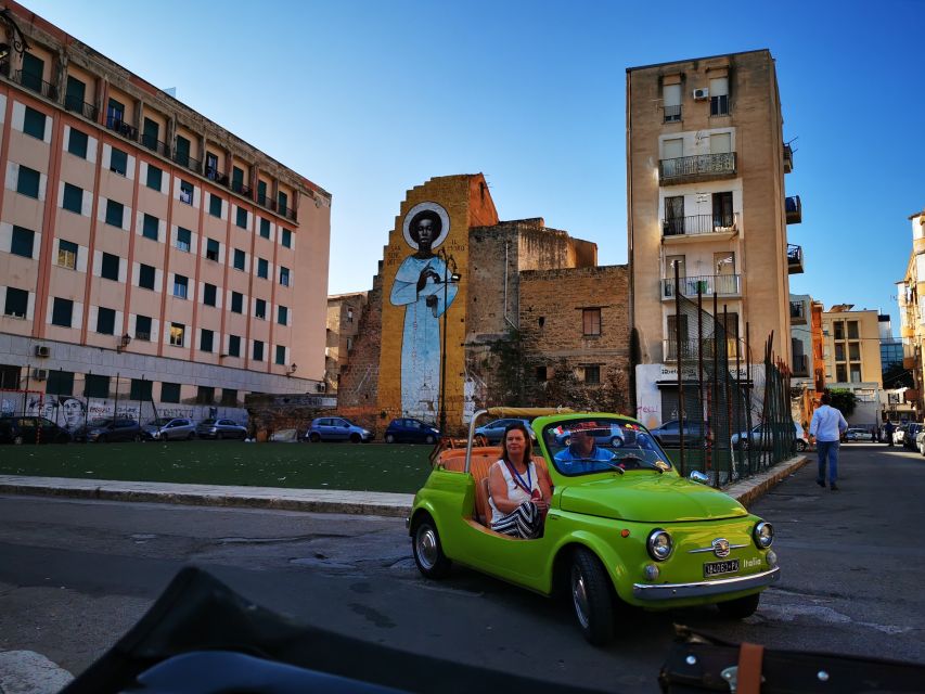 Palermo: Vintage Fiat 500 Sightseeing Tour - Mondello vs. Monreale: choose your Palermo flavor