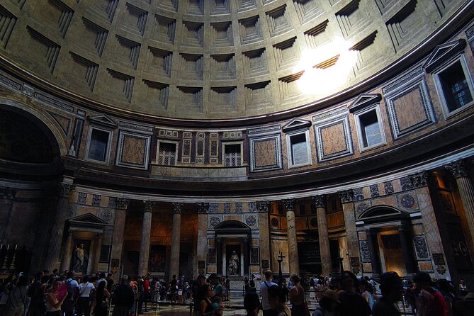Pantheon: Semi-private Guided Tour with Entry Ticket - A 50-minute tour feels short, but it’s built to fit