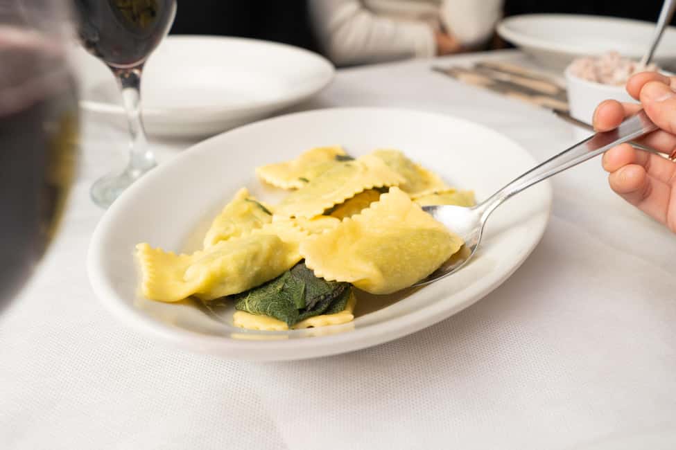 Parma: A Full Meal Walking Food Tour with a Local - Lunch stop: tortelli with Parma-style pasta confidence