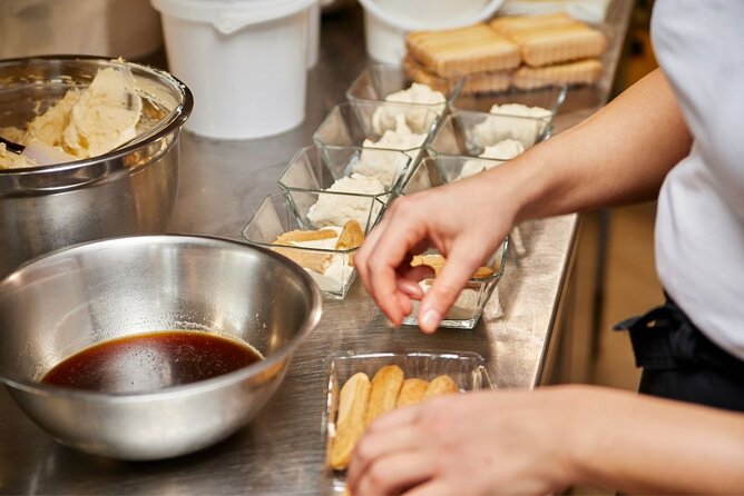 Pasta and Tiramisu Cooking Class in Rome, Piazza Navona - The tiramisu lesson: timing, technique, and the fridge wait