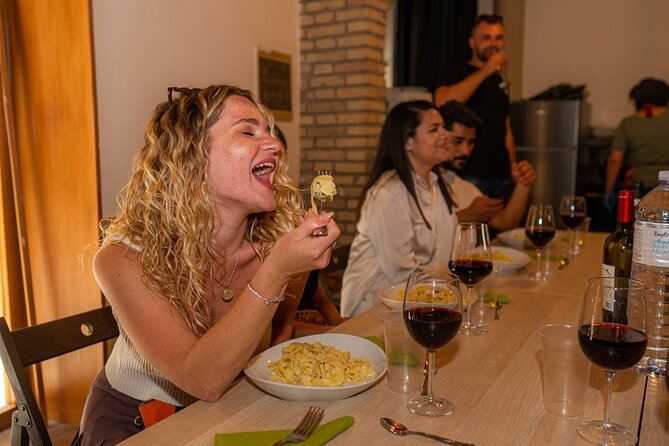 Pasta and Tiramisu Cooking Class Near the Colosseum - Handmade fettuccine: mixing, rolling, cutting, and prepping