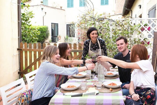 Pasta and Tiramisu Cooking Class with optional Local Market Tour - The meal: wine with your own cooking, not just something on the side