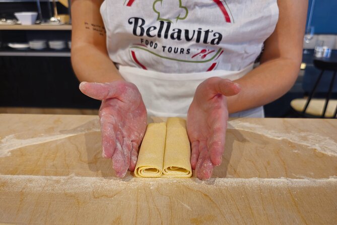Pasta Fettuccine, Ravioli and Tiramisu MasterClass - Meeting at iQ Hotel Roma and the Small-Group Setup