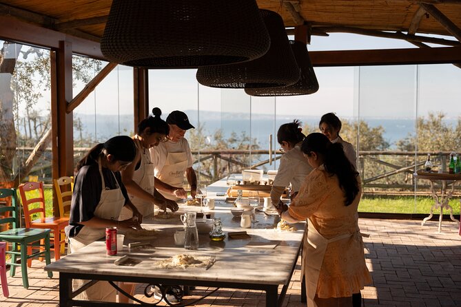 Pasta & Traditional Sorrento Cuisine with Pickup - 100% Hands On - What Happens in the Kitchen: Stations, Duties, and Step-by-Step Instruction
