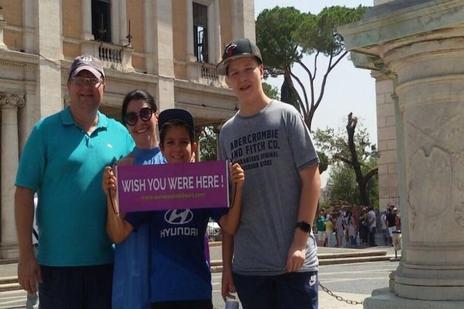 Percy Jackson Rome: Hunt For Heroes Experience - Where you meet: Piazza del Campidoglio makes it easy