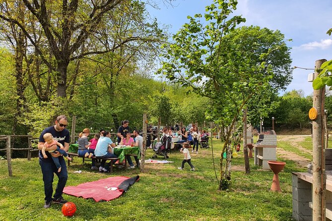 Picnic Area with Barbecue Equipment in Capranica (VT) - Owners Veronica and Sandro: why the place feels personal
