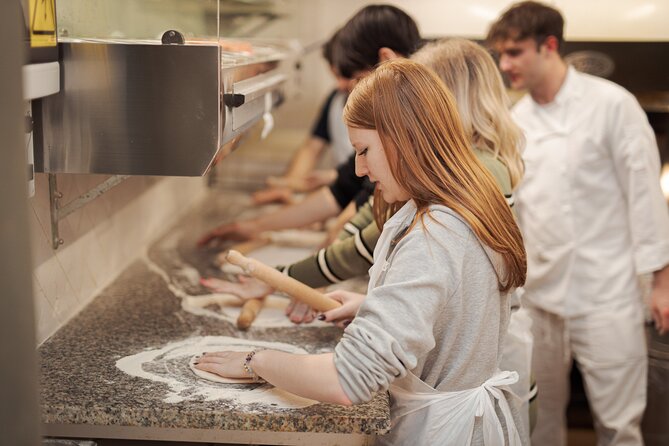 Pizza Cooking Class in Rome - Near Piazza Navona - The hands-on pizza flow: dough, roll, toppings, bake