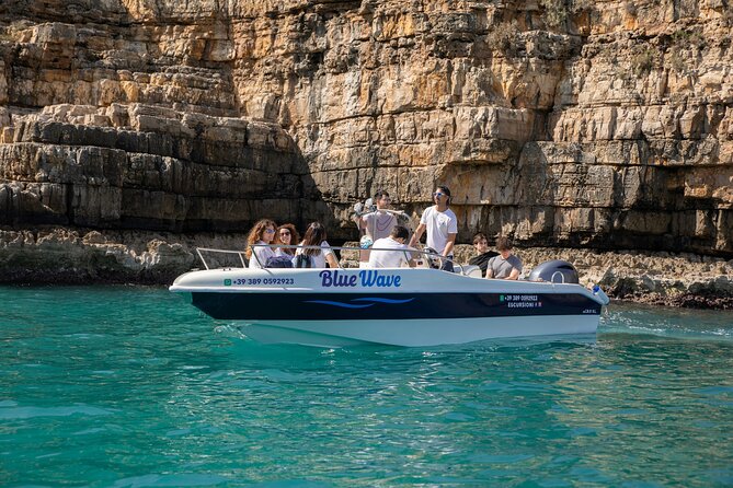 Polignano a Mare: Boat Tour of the Caves - Small Group - Grotta Palazzese: the cave restaurant you see from the water