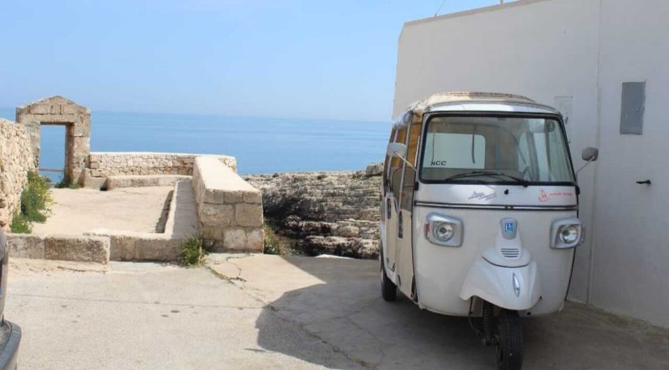 Polignano a Mare: Scenic Tuk-Tuk Tour Along the Coast - The ride reality: bumpy turns, quick stops, and loud-but-normal noise
