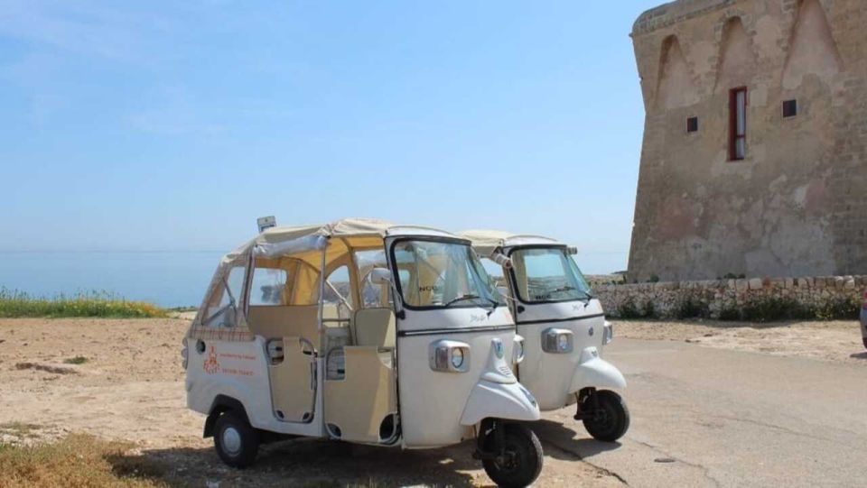 Polignano a Mare: Scenic Tuk-Tuk Tour Along the Coast - From Cala Incina to San Vito: the coast’s big “wow” moments
