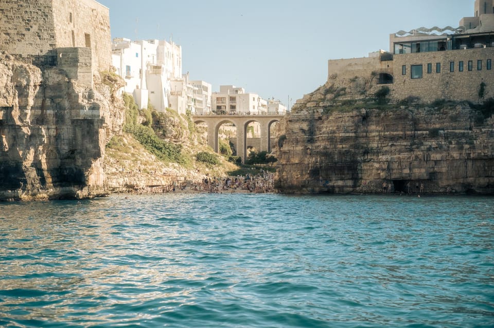 Polignano Sea Caves: Boat Tour with Snorkeling & Aperitif - Lido Cala Paura and Lama Monachile Beach: Swim Breaks With Big Drama
