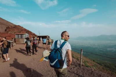 Pompeii and Mount Vesuvius excursion from Naples - Mount Vesuvius hike with audioguide support and crater-edge views