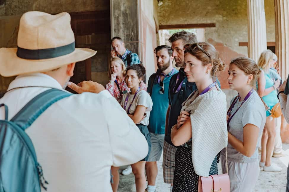Pompeii and Mount Vesuvius excursion from Naples - Pompeii stops you’ll hit: from Porta Marina to the Large Theatre