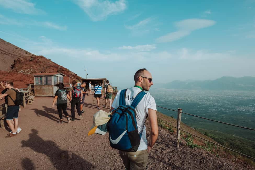 Pompeii and Mount Vesuvius excursion from Naples - Mount Vesuvius hike with audioguide support and crater-edge views