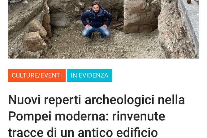 PompeiI Exclusive Tour with your Archaeologist in a Small Group - Markets, casts, baths, and a real Roman diner stop