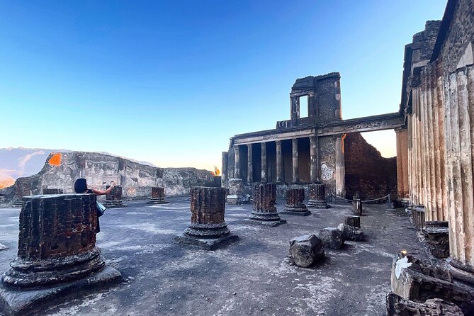 Pompeii from Afternoon to Sunset - Your End Point at the Forum: The Best Kind of Freedom