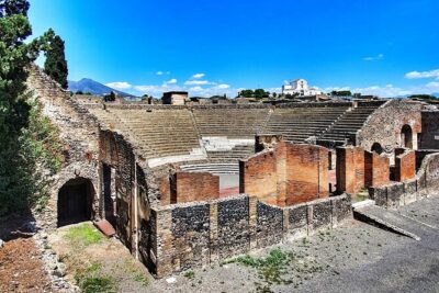 Pompeii & Mount Vesuvius Tour with Guided Visit, Tickets & Lunch - Pompeii’s route: Forum, streets, market, baths, theatre, and the brothel