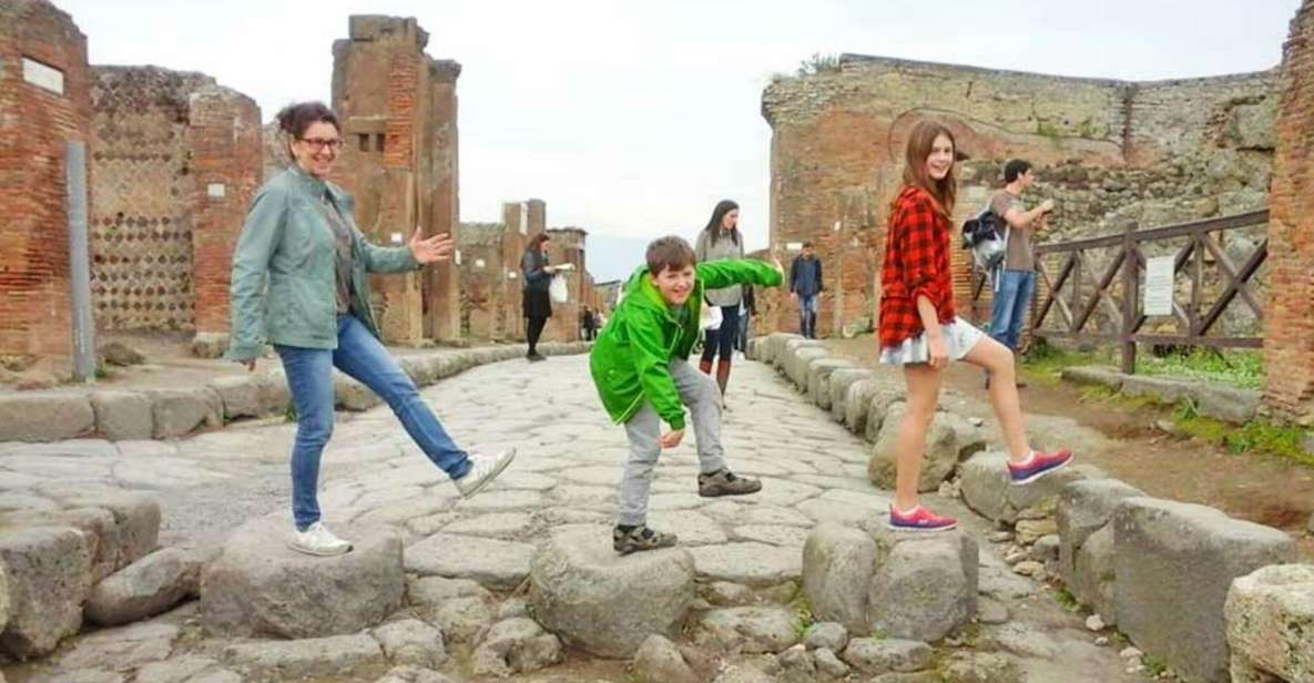 Pompeii: Tour for Children - The Walk Through Pompeii’s Forum: Roman Life, Not Just Roman Ruins