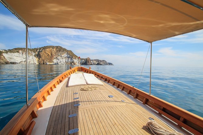 Ponza, boat trip on board the Zannone 1954 - Price and value: what you’re paying for in a private group day