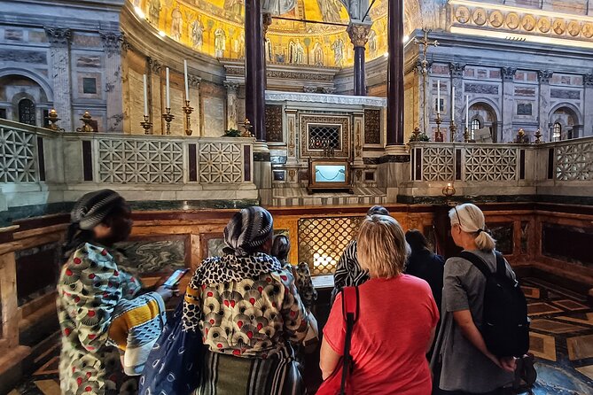 Pope Francis Tomb and Papal Basilicas Tour - Abbazia di San Paolo Fuori Le Mura: Saint Paul’s huge church and a breather