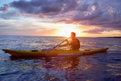 Porto Selvaggio kayak tour + cliff diving + cold spring immersion - Kayaking along the cliffs: Tower of S. Maria dellAlto and Grotta Verde
