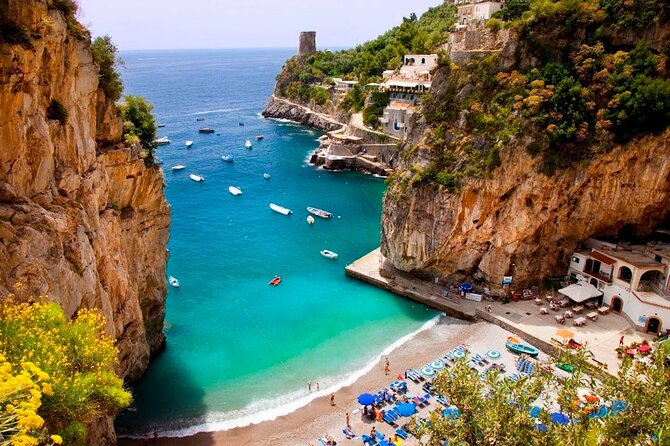 Positano & Amalfi Boat Tour from Sorrento: Swim & Light Lunch - Amalfi town stop: 2 hours to work the crowds