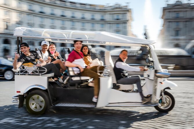 Private: 3 hours ETuk Tour in Rome - Key highlights you should care about
