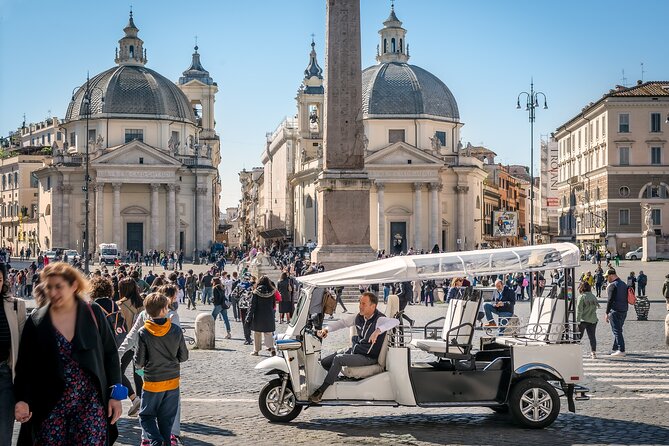 Private: 3 hours ETuk Tour in Rome - Janiculum Hill and the Aventine: views you’ll actually remember
