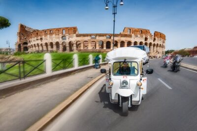 Private: 3 hours ETuk Tour in Rome - Vatican City in one focused window: St. Peter’s Basilica and Square
