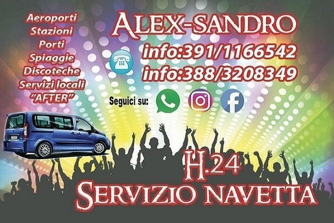 Private car rental with driver in Salento - Price and value: why $5.81 per person can work