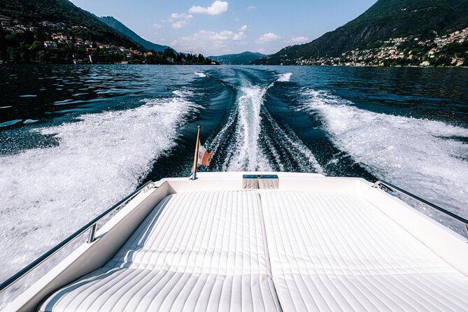 Private Cruise on Lake Como with Luxury Motorboat from 1H to 4H - The Villapliniana swim stop: when you should be ready for water time