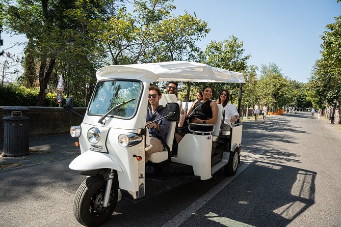 Private Electric Tuktuk Tour of Rome with Prosecco and Pickup - St. Peter’s Basilica viewpoint: Vatican scale without the ticket pressure