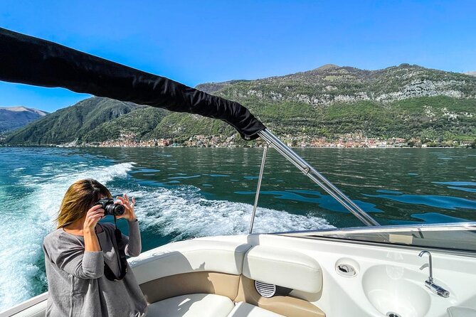 Private Guided Tour by Speedboat on Lake Como from 1H to 4H - Golfo di Venere, then a Relaxed Glide to Menaggio