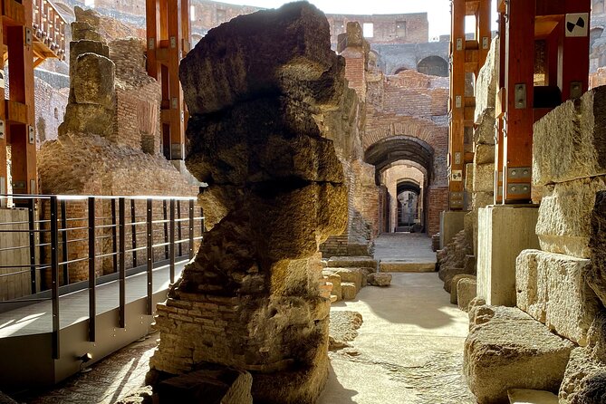 Private Guided Tour of Colosseum Underground OR Arena and Forum - Arch of Constantine: the short stop that helps your timeline click