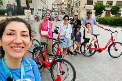 Private Highlights of Florence Bike Tour - The route logic: political squares, religious icons, and bridge views