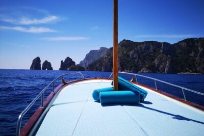 Private Island of Capri by Boat - The mini route: Grotta Verde, Grotta Rossa, Natural Arch, Faraglioni