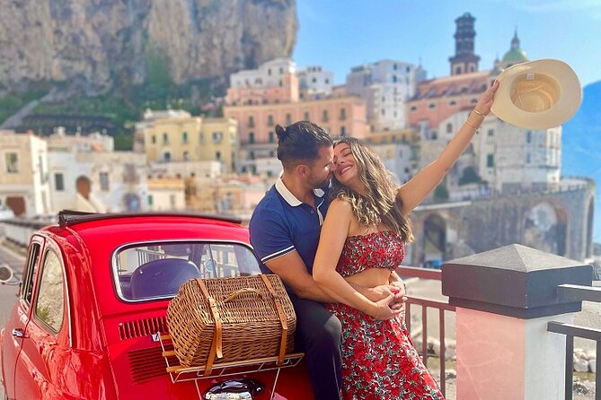 Private Photo Tour on the Amalfi Coast with Fiat 500 - Praiano: calmer views for photos that feel more personal